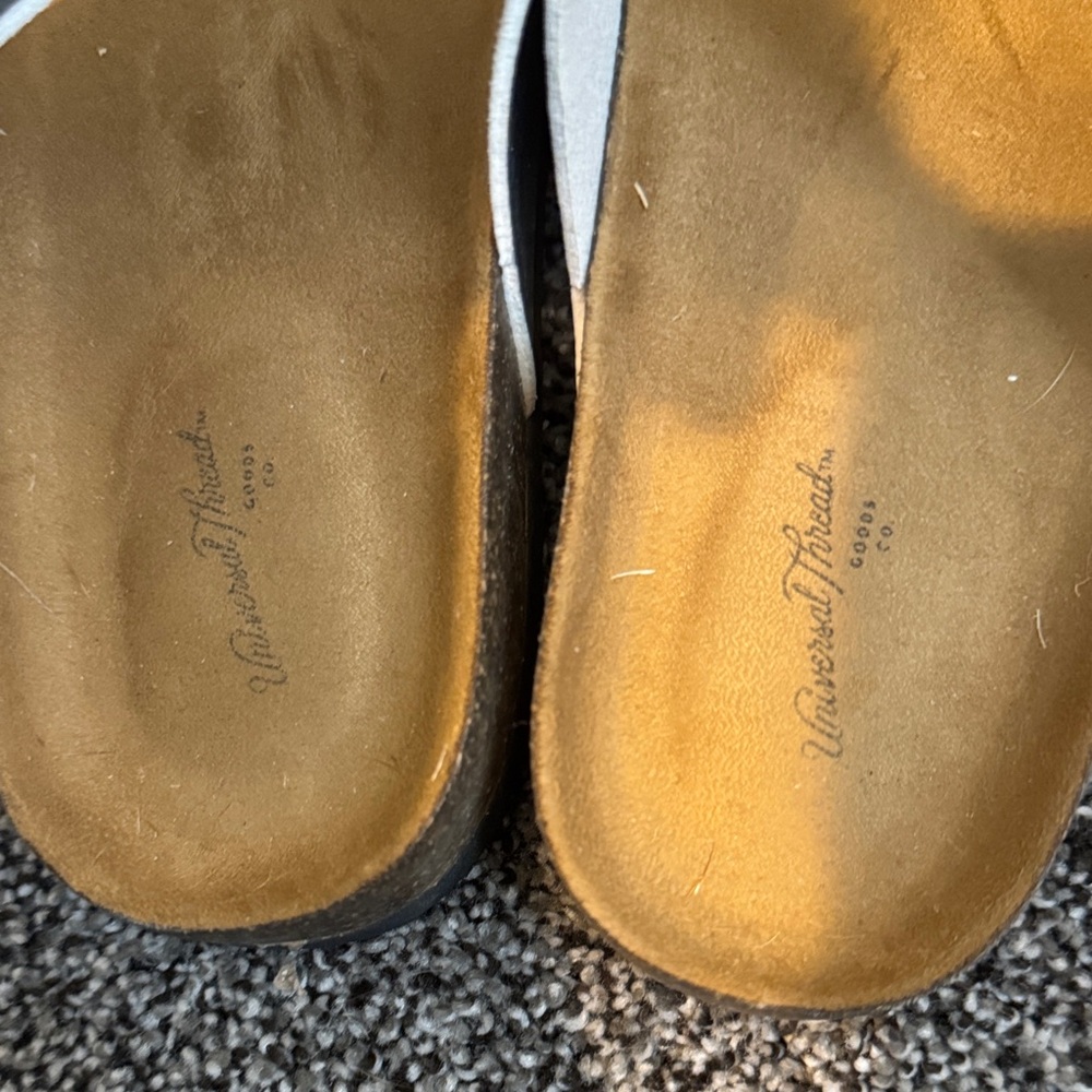 Universal Thread Silver Buckle Sandals - Picture 2 of 4